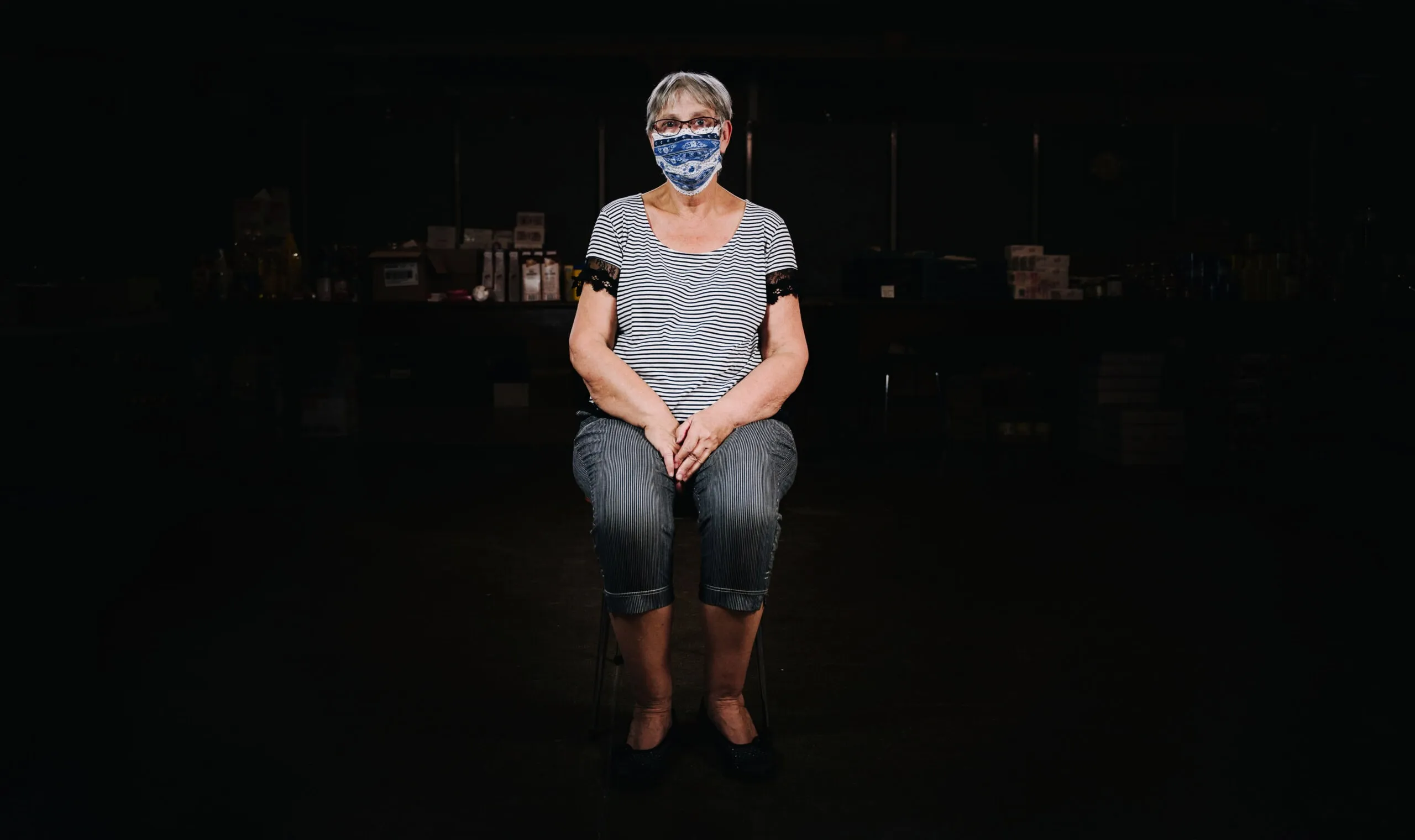 Red Cross Faces — 8